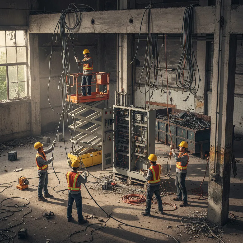 รู้ก่อนรื้อ ปลอดภัยชัวร์ ทุกแง่มุมของงานรื้อถอนไฟฟ้า ที่คุณควรรู้